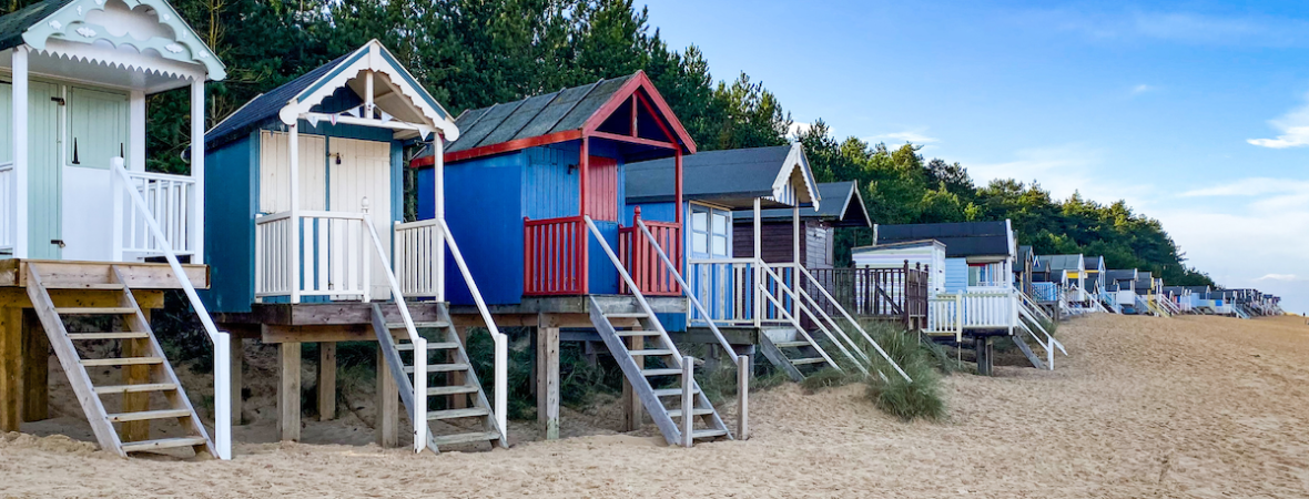 Wells on Sea beach Norfolk - kate & tom's Large Holiday Homes