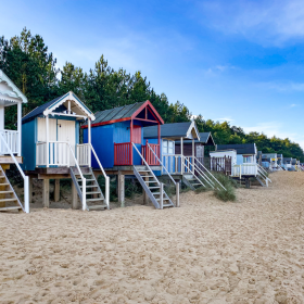 Wells on Sea beach Norfolk - kate & tom's Large Holiday Homes