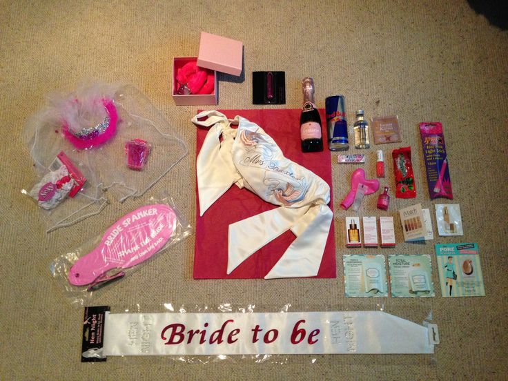 bride hen party bag