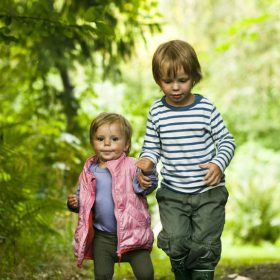 children-in-woods - kate & tom's Large Holiday Homes
