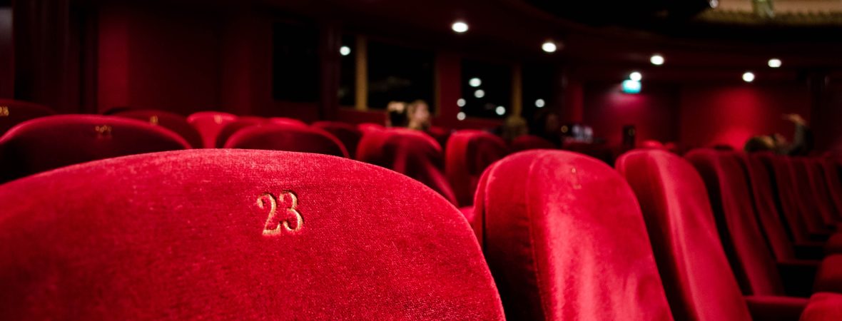 Red theatre seats