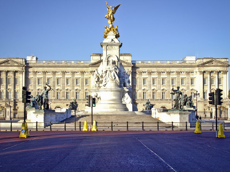 Buckingham Palace, London.