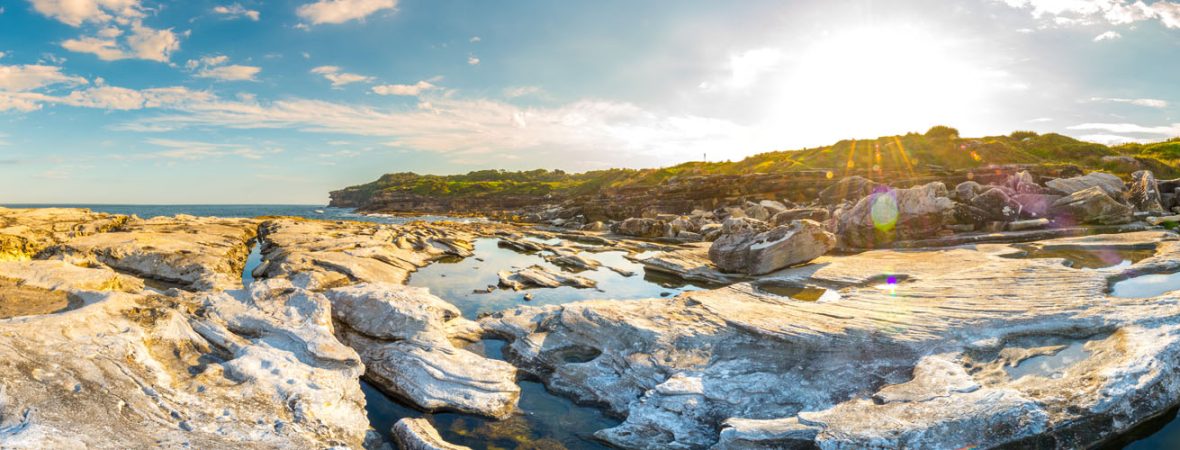 Captain Cook Drive at Kurnell is on the south eastern of Botany Bay.