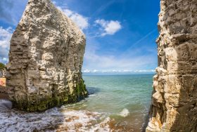 Kent coast line.