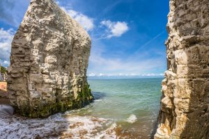 Kent coast line.