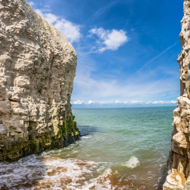 Kent coast line.