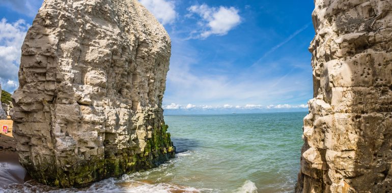 Kent coast line.