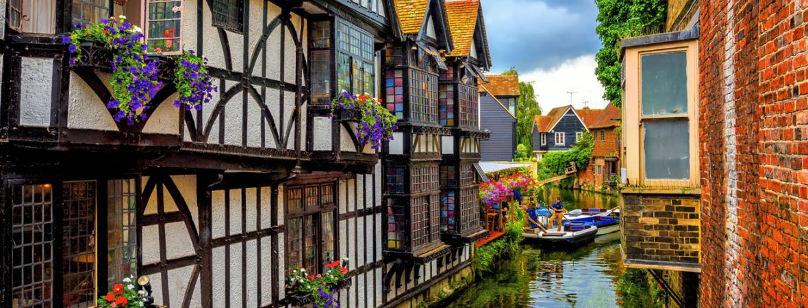 Waterway in Canterbury.