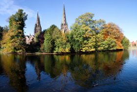 Cathedral situated in the heart of Staffordshire.