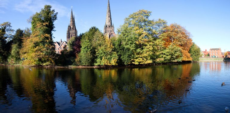 Cathedral situated in the heart of Staffordshire.