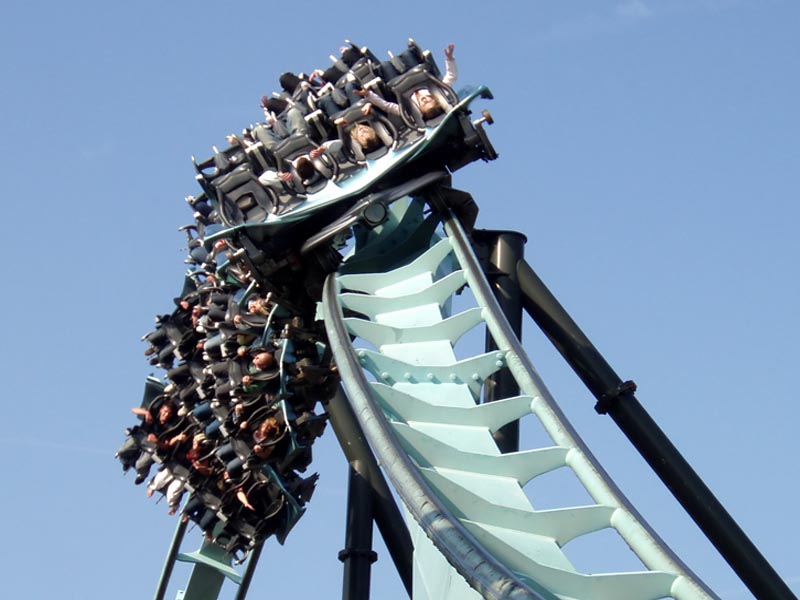 Alton Towers air rollercoaster.