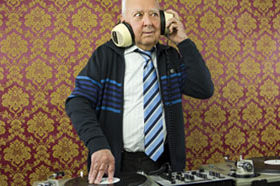 Dj at a party-house.