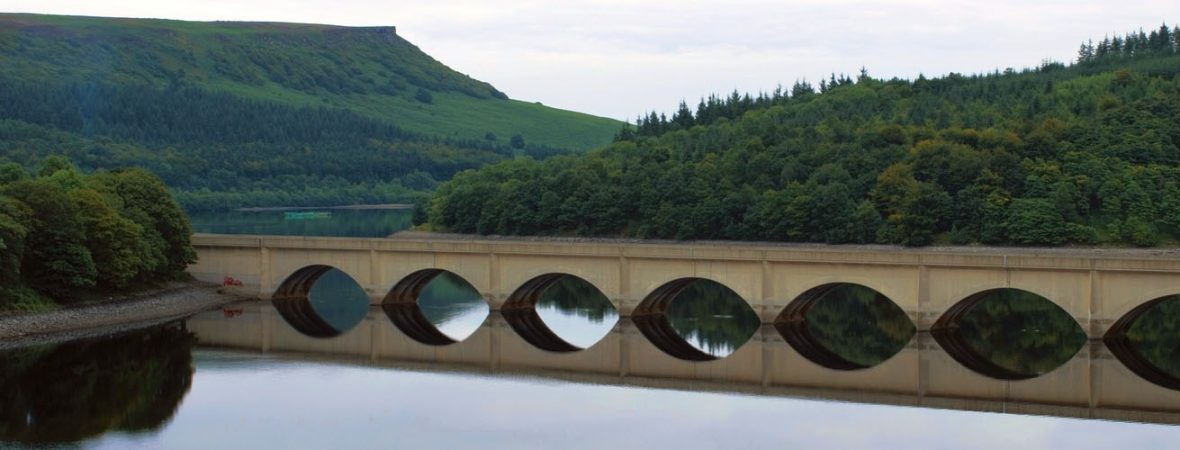 Reservoir Derbyshire Peak district.