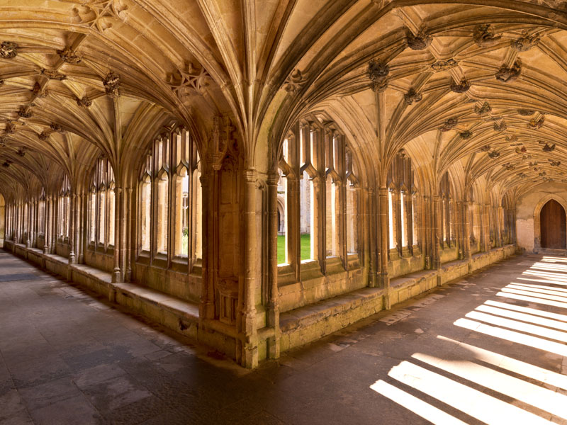 Lacock Abbey Interior.