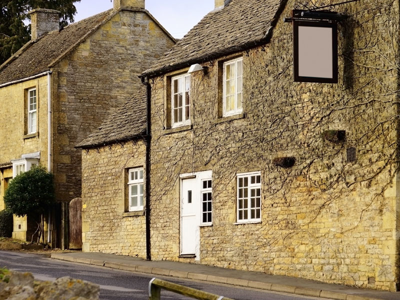 Old house in chipping norton, Oxfordshire