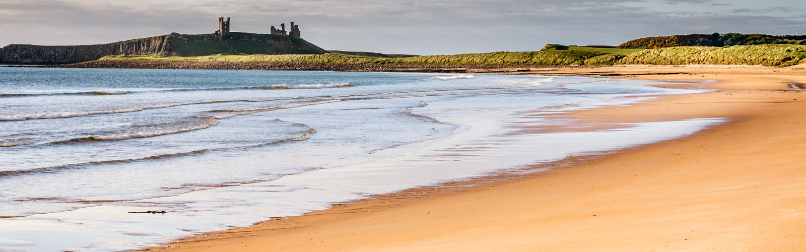 Embleton Sands in Northumberland.