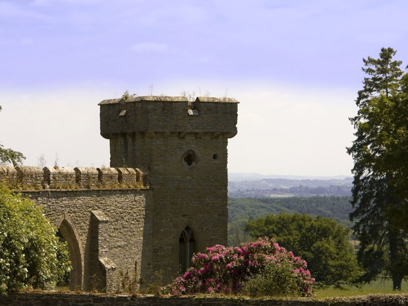 Croft Castle and Parkland view.