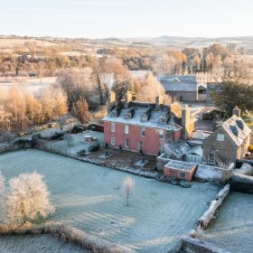 The Brecon Pink House