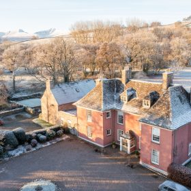 The Brecon Pink House