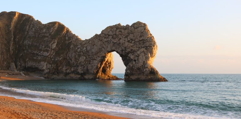 Durdle Door at Sunset - kate & tom's Large Holiday Homes